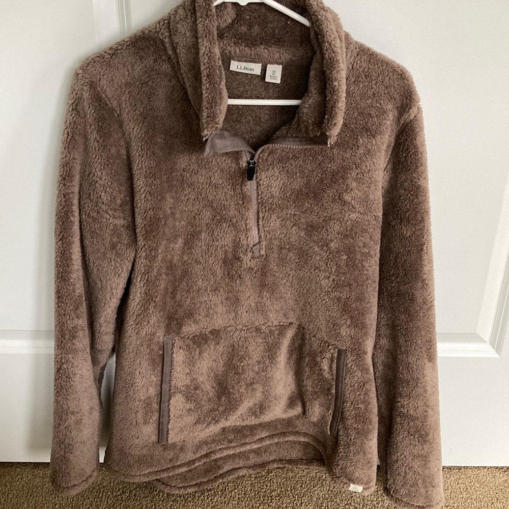 LL Bean high pile fleece